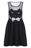 Vestido Cat com renda