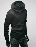 Jaqueta Preto Hoodies